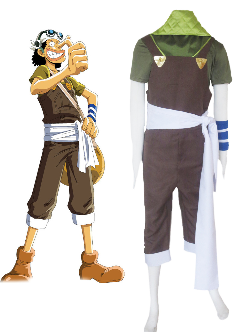 One piece King of Snipers Sniper King Usopp Two Years ago Cosplay Costume